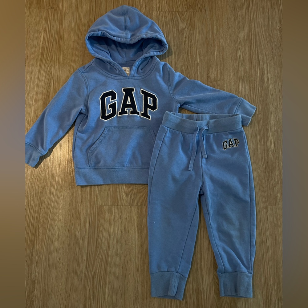 baby gap toddler boys matching set - 2t
